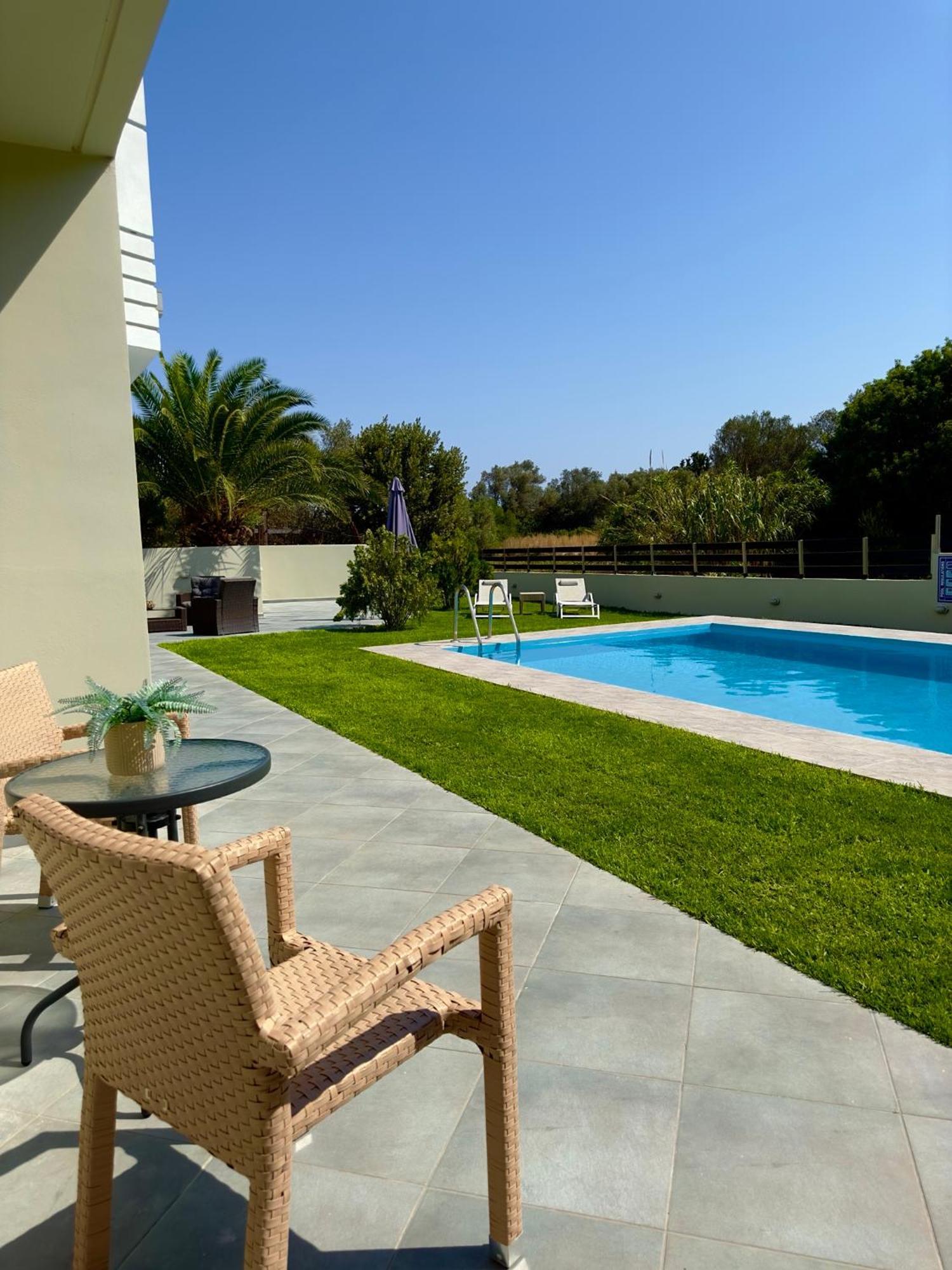 Villa Rose Ground Floor - Private Swimming Pool Garden Koskinou  Exterior foto